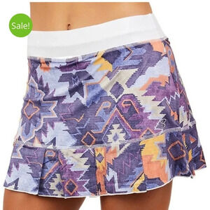 Sofibella UV Colors Doubles 13 Inch Womens Tennis Skirt Size Large